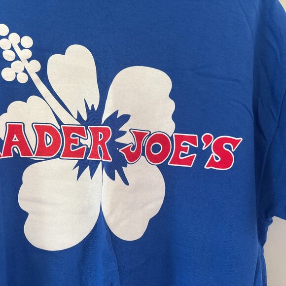 BRAND NEW Trader Joe's Blue Womens TShirt - Picture 8 of 9